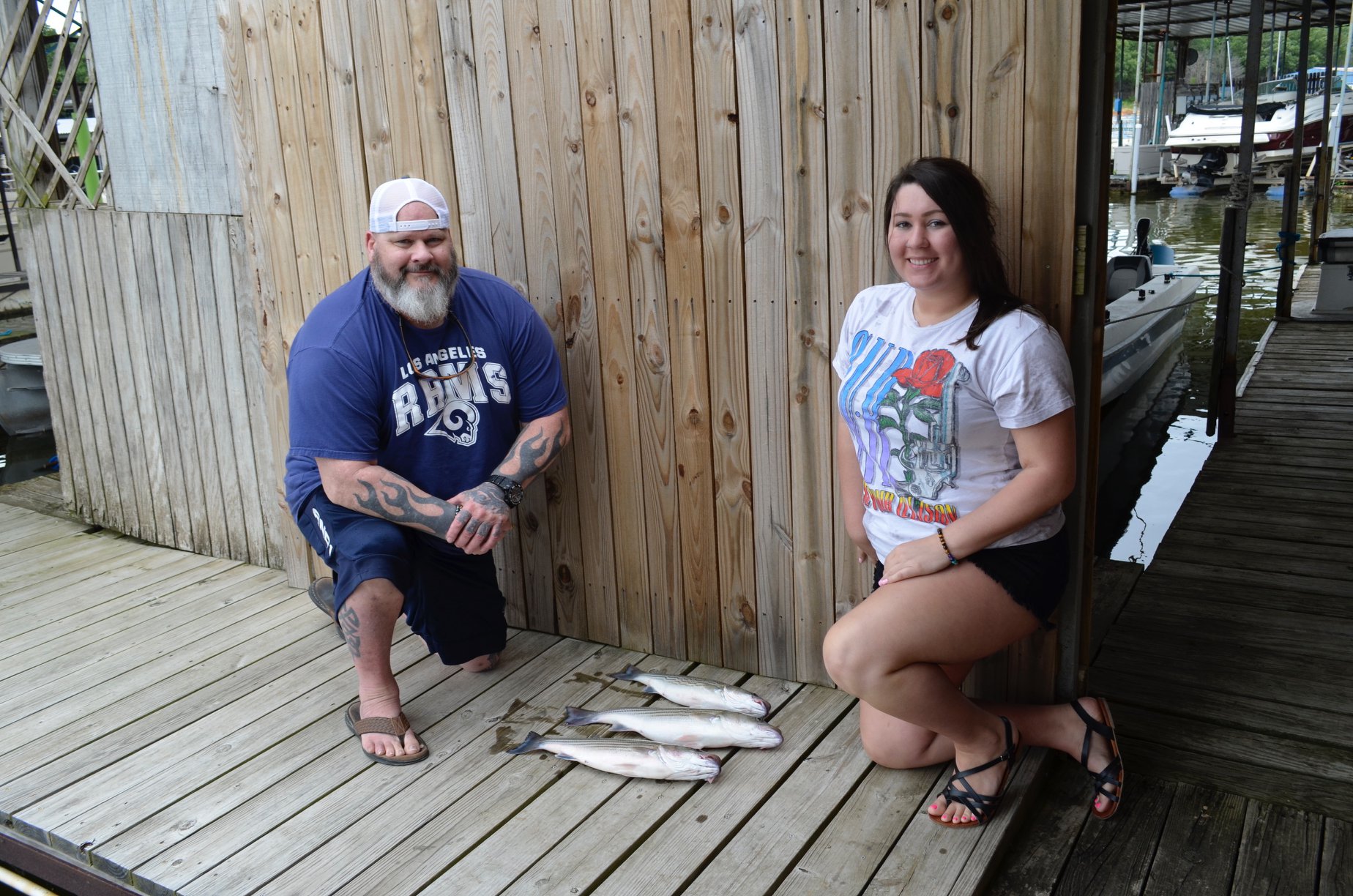 Striped Bass in Lake Texoma
